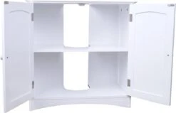 Wastafelkast - Badkamermeubel Met Uitsparing - 60 X 60 X 30 Cm - Wit - Badkamerkast 8 Wastafelkast - Badkamermeubel Met Uitsparing - 60 X 60 X 30 Cm - Wit - Badkamerkast -Merkloos Verkoop 1200x771 2