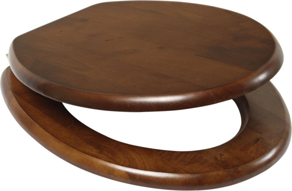 Plieger Classic Toiletbril – Wc Bril Massief Hout Noten – Wc Brillen Met Deksel – Met Bevestigingsset 6 Plieger Classic Toiletbril – Wc Bril Massief Hout Noten – Wc Brillen Met Deksel – Met Bevestigingsset - Afbeelding 6