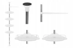 Merkloos Telescopisch Douche Rek - Verstelbaar Hoekrek - Staand Wand Douchemand Wandrek - Badkamer Rek 11 Merkloos Telescopisch Douche Rek - Verstelbaar Hoekrek - Staand Wand Douchemand Wandrek - Badkamer Rek -Merkloos Verkoop 1200x785