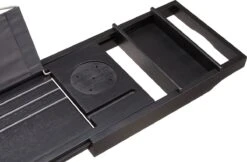 ACAZA Badrekje - Uitschuifbare Bamboe Bad Brug (Min 75 Cm - Max 109cm) - Verstelbare Plank Voor In Bad Met Tablet Houder - Zwart 12 ACAZA Badrekje - Uitschuifbare Bamboe Bad Brug (Min 75 Cm - Max 109cm) - Verstelbare Plank Voor In Bad Met Tablet Houder - Zwart -Merkloos Verkoop 1200x787 1