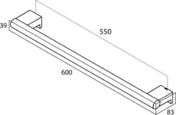 Tiger Bold - Handdoekrek 60 Cm - Zwart 11 Tiger Bold - Handdoekrek 60 Cm - Zwart -Merkloos Verkoop 1200x789
