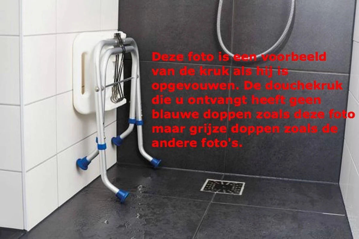 Lichtgewicht Inklapbare Douchekruk / Douchezitje Opvouwbaar / Inklapbaar Douchekrukje 3 Lichtgewicht Inklapbare Douchekruk / Douchezitje Opvouwbaar / Inklapbaar Douchekrukje - Afbeelding 3