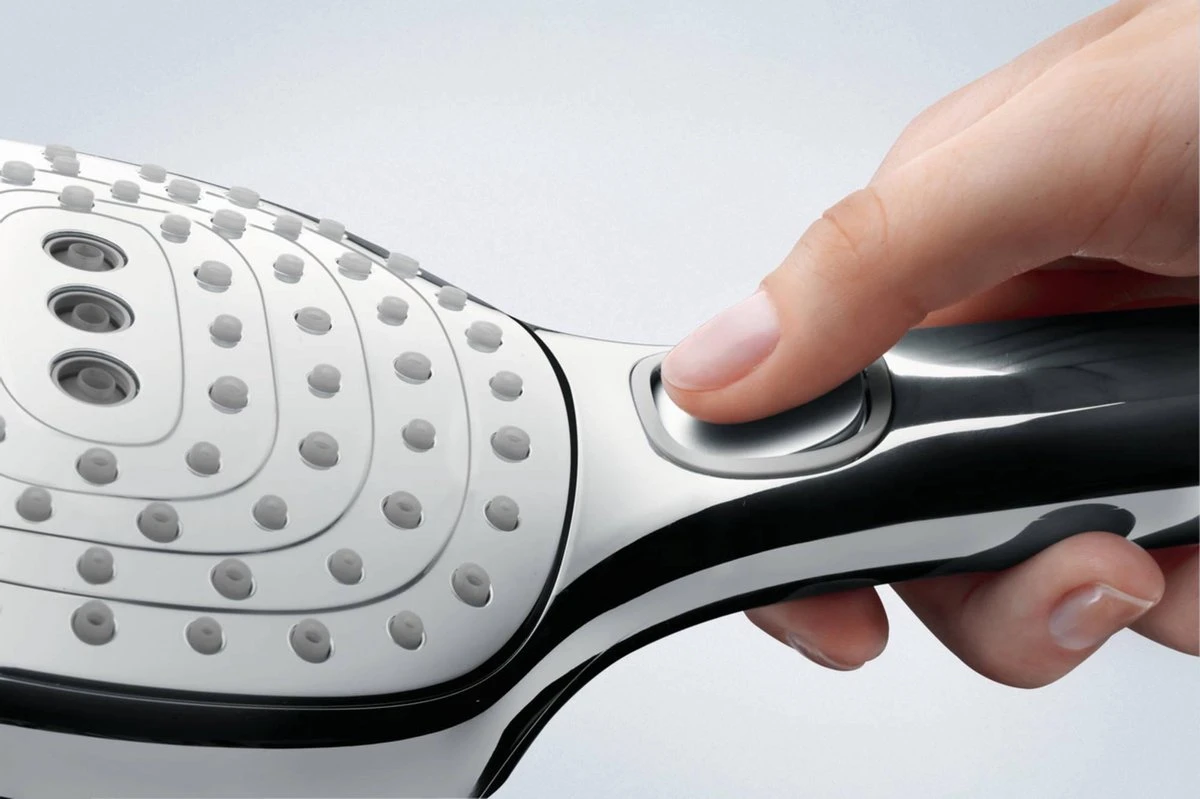 Hansgrohe Raindance Select E 120 3jet Handdouche - Chroom 15 Hansgrohe Raindance Select E 120 3jet Handdouche - Chroom - Afbeelding 15