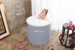 HBKS Zitbad - Bath Bucket - Ice Bath - Dompelbad - Voor Volwassenen En Kinderen - Inclusief Tas - Ijsbad Wim Hof Methode - Inclusief Ijsbad Ebook - Grijs 6 HBKS Zitbad - Bath Bucket - Ice Bath - Dompelbad - Voor Volwassenen En Kinderen - Inclusief Tas - Ijsbad Wim Hof Methode - Inclusief Ijsbad Ebook - Grijs -Merkloos Verkoop 1200x800 74