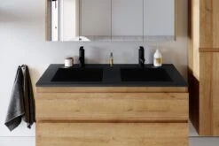 Badkamermeubel Angela 120cm Eiken - Badmeubel Met Zwarte Wastafel 18 Badkamermeubel Angela 120cm Eiken - Badmeubel Met Zwarte Wastafel -Merkloos Verkoop 1200x800 86