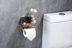 Lopoleis WC Rolhouder – Luxe Toiletrolhouder Walnoothout – Goud – Zelfklevend – WC Rolhouder Zonder Boren – Toiletrolhouder Met Plankje – WC Rolhouder Goud – Badkamer Accessoires 14 Lopoleis WC Rolhouder – Luxe Toiletrolhouder Walnoothout – Goud – Zelfklevend – WC Rolhouder Zonder Boren – Toiletrolhouder Met Plankje – WC Rolhouder Goud – Badkamer Accessoires -Merkloos Verkoop 1200x800 9