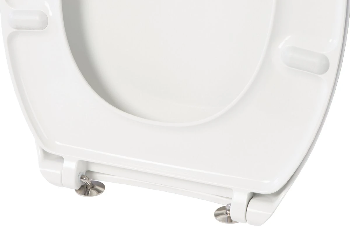 Plieger Royal Toiletbril – Wc Bril Wit – Wc Brillen Met Deksel – RVS Bevestiging 4 Plieger Royal Toiletbril – Wc Bril Wit – Wc Brillen Met Deksel – RVS Bevestiging - Afbeelding 4