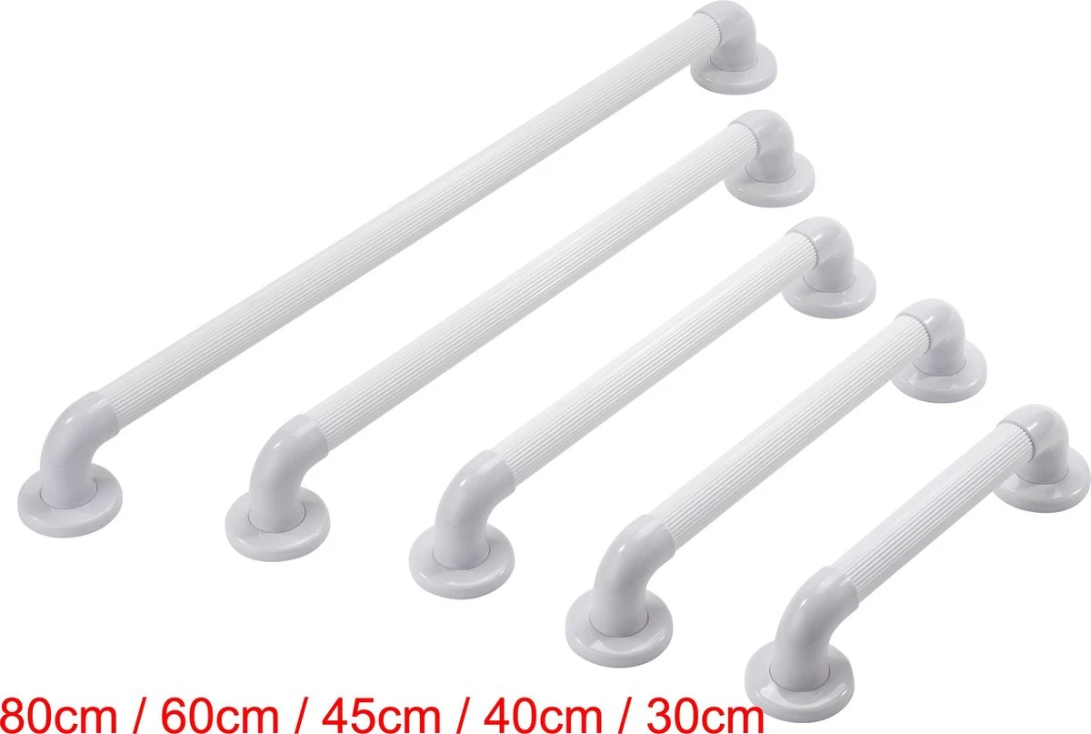 Wandbeugel 80 Cm Extra Grip. Handgreep / Wandgreep Voor Badkamer / Douche / Toilet. Toiletbeugel / Badgreep / Douchegreep 3 Wandbeugel 80 Cm Extra Grip. Handgreep / Wandgreep Voor Badkamer / Douche / Toilet. Toiletbeugel / Badgreep / Douchegreep - Afbeelding 3