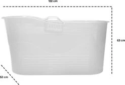LIFEBATH - Zitbad Mira - Bath Bucket XL - 400L - Ligbad 122 Cm - Wit 11 LIFEBATH - Zitbad Mira - Bath Bucket XL - 400L - Ligbad 122 Cm - Wit -Merkloos Verkoop 1200x811 4