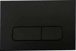 Konig - Bedieningspaneel - Toilet - Mat Zwart - Geberit UP320/UP720