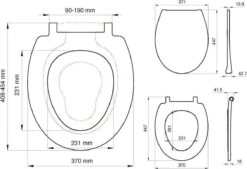 Tiger Tulsa - Toiletbril Met Deksel - WC Bril - Thermoplast Zwart 20 Tiger Tulsa - Toiletbril Met Deksel - WC Bril - Thermoplast Zwart -Merkloos Verkoop 1200x823 3