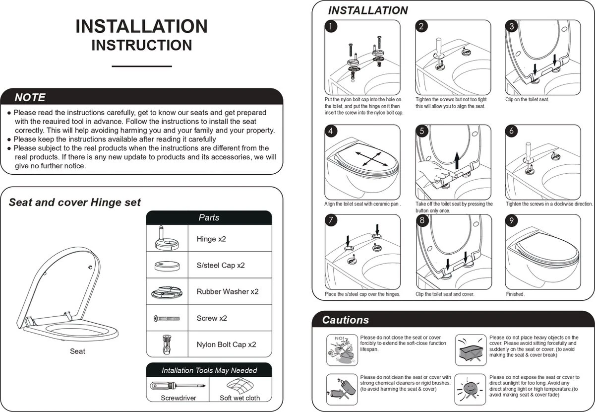 Blazelife Wc Bril - Wc Bril Softclose Van Duurzaam Ureumformaldehyde - Lonely Day - Toiletdeksel Universeel - Afneembaar - Antibacterieel - D-vorm 5 Blazelife Wc Bril - Wc Bril Softclose Van Duurzaam Ureumformaldehyde - Lonely Day - Toiletdeksel Universeel - Afneembaar - Antibacterieel - D-vorm - Afbeelding 5