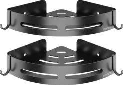 Doucherek 2 Stuks - Douchemand - Hangend Hoek - Telescopisch - Zonder Boren - Zwart - RVS 17 Doucherek 2 Stuks - Douchemand - Hangend Hoek - Telescopisch - Zonder Boren - Zwart - RVS -Merkloos Verkoop 1200x831 1