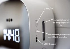 Fufubv Sense Of Soap - Automatische Zeepdispenser - 600ml - USB-C Oplaadbaar - Wandmontage - Zeeppompje 17 Fufubv Sense Of Soap - Automatische Zeepdispenser - 600ml - USB-C Oplaadbaar - Wandmontage - Zeeppompje -Merkloos Verkoop 1200x833 5