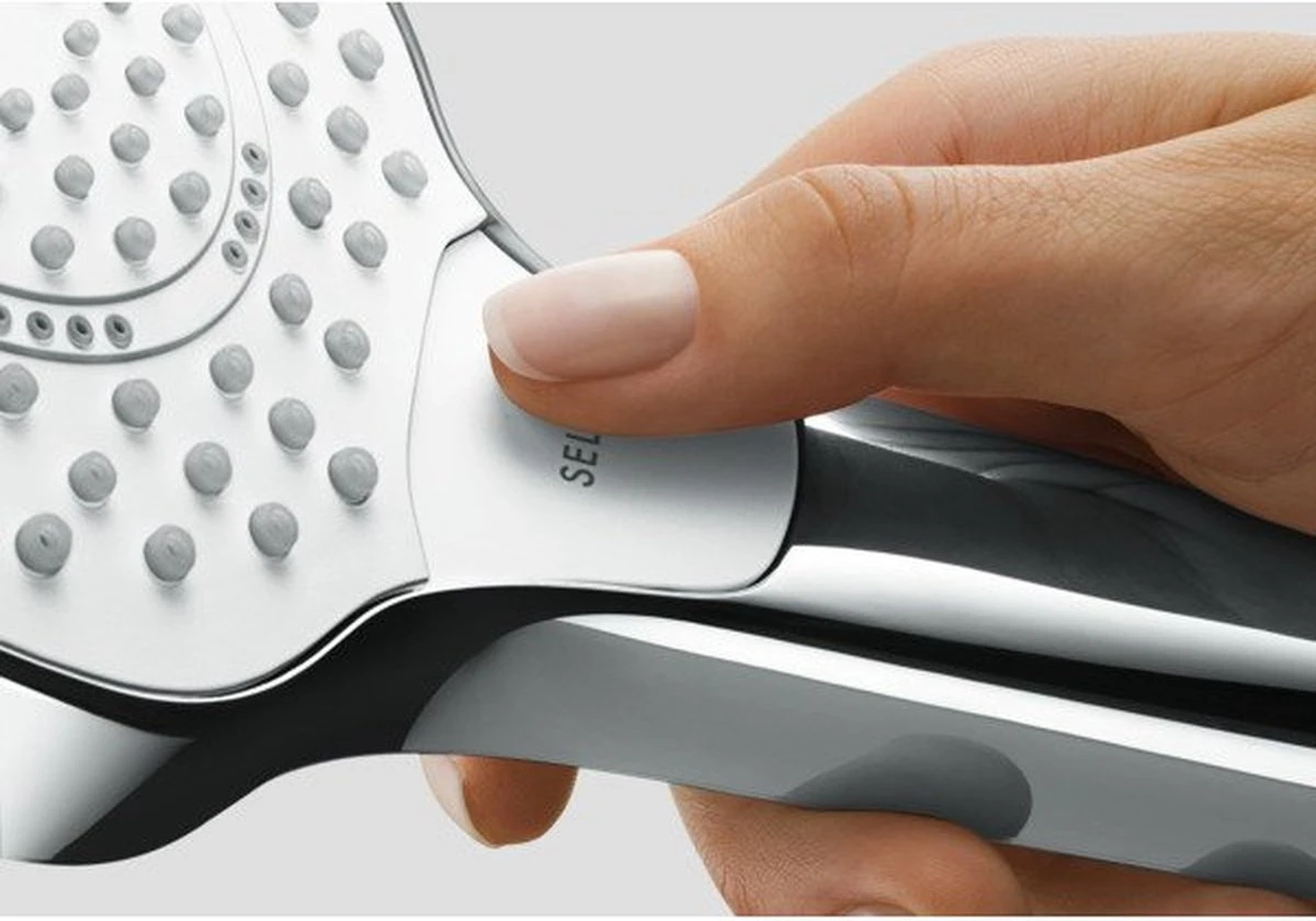 Hansgrohe Croma Select S Vario Handdouche - Wit / Chroom 9 Hansgrohe Croma Select S Vario Handdouche - Wit / Chroom - Afbeelding 9