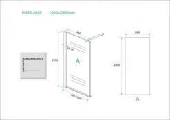 Wiesbaden Eco Inloopdouche + Muurprofiel - 8 Mm Nano - 100 X 200 Cm 22 Wiesbaden Eco Inloopdouche + Muurprofiel - 8 Mm Nano - 100 X 200 Cm -Merkloos Verkoop 1200x848 3