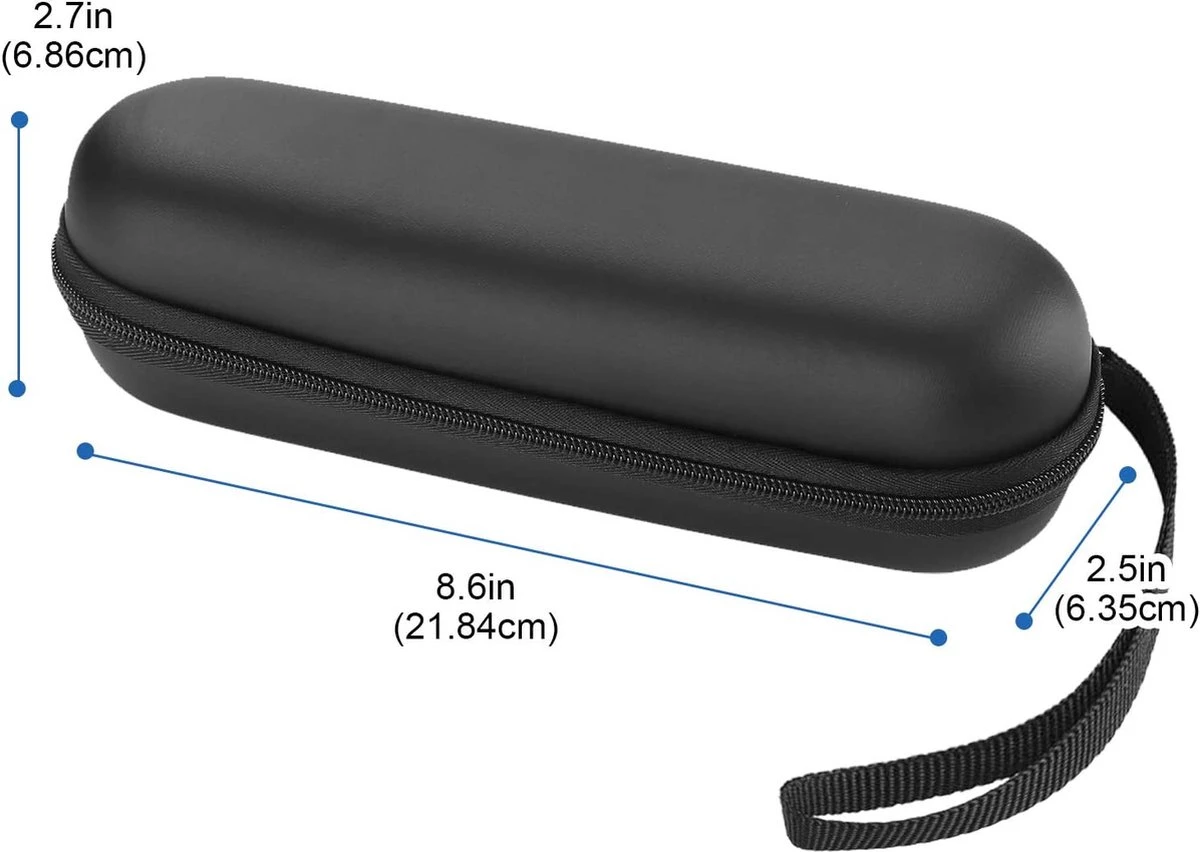 Hoes Voor Oral-B Tandenborstel, Etui, Harde Schaal, Philips Elektrische Tandenborstel, Reisetui, Draagtas, Elektrische Tandenborstelhouder, Houder, Houder, Reistas, Zwart 7 Hoes Voor Oral-B Tandenborstel, Etui, Harde Schaal, Philips Elektrische Tandenborstel, Reisetui, Draagtas, Elektrische Tandenborstelhouder, Houder, Houder, Reistas, Zwart - Afbeelding 7