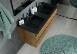 Badkamermeubel Angela 120cm Eiken - Badmeubel Met Zwarte Wastafel 13 Badkamermeubel Angela 120cm Eiken - Badmeubel Met Zwarte Wastafel -Merkloos Verkoop 1200x857 1