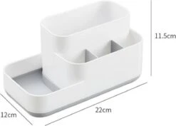 Tandenborstelhouder Badkamer – Elektrische Tandenborstel Houder - Tandenborstel - Make Up Organizer - Desk Organizer - Bureau Organizer - Opbergbox - Wit 16 Tandenborstelhouder Badkamer – Elektrische Tandenborstel Houder - Tandenborstel - Make Up Organizer - Desk Organizer - Bureau Organizer - Opbergbox - Wit -Merkloos Verkoop 1200x858 2