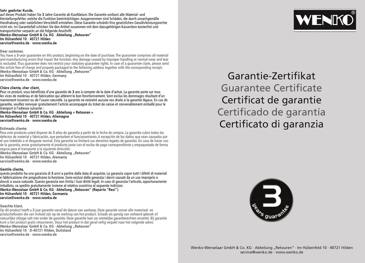WENKO WC Bril Habos - Wit Thermoplast - Easy-Close Sluiting - Fix-Clip Bevestiging In RVS - Toiletbril - Toiletzitting 6 WENKO WC Bril Habos - Wit Thermoplast - Easy-Close Sluiting - Fix-Clip Bevestiging In RVS - Toiletbril - Toiletzitting - Afbeelding 6