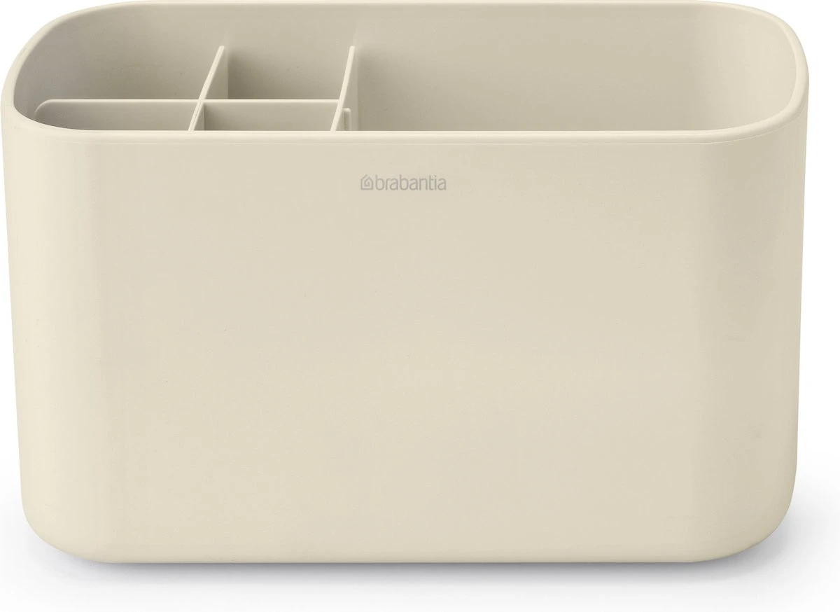 Brabantia ReNew Tandenborstelhouder - 11 X 19,6 X 9,9 Cm - Soft Beige 1 Brabantia ReNew Tandenborstelhouder - 11 X 19,6 X 9,9 Cm - Soft Beige