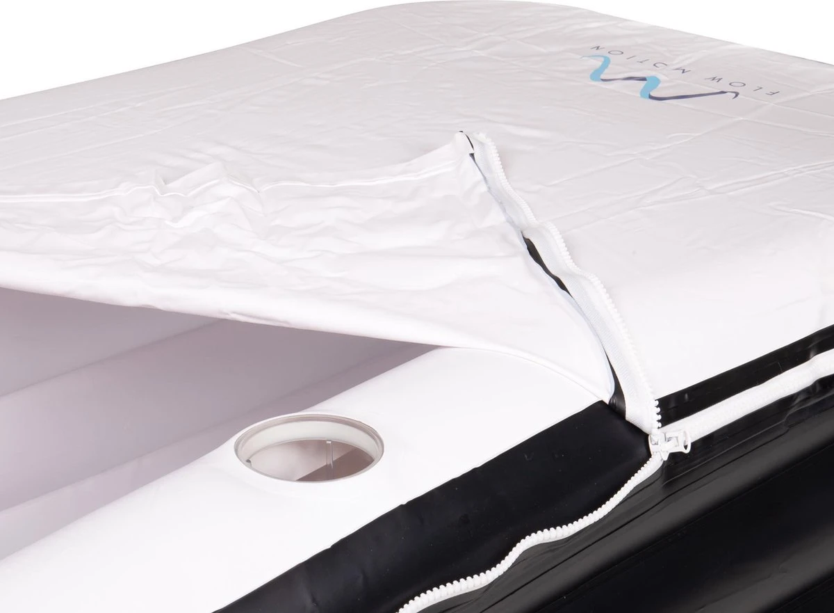 FlowMotion Opblaasbaar Ligbad Met Afdekhoes - Inclusief Pomp En Opbergtas - Ligbad - Zitbad - Zwembad - Opblaasbare Badkuip - Opblaas Bad - Bathtub - Jacuzzi - Opvouwbaar Bad - Badkuip 10 FlowMotion Opblaasbaar Ligbad Met Afdekhoes - Inclusief Pomp En Opbergtas - Ligbad - Zitbad - Zwembad - Opblaasbare Badkuip - Opblaas Bad - Bathtub - Jacuzzi - Opvouwbaar Bad - Badkuip - Afbeelding 10