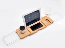 Badrek Bamboe Met IPAD Houder Galeara - Tablethouder - Telefoonhouder - Anti-slip Krasbescherming Badcaddy Badkuiprekje - Badrekje Uitschuifbaar Bamboe Hout 8 Badrek Bamboe Met IPAD Houder Galeara - Tablethouder - Telefoonhouder - Anti-slip Krasbescherming Badcaddy Badkuiprekje - Badrekje Uitschuifbaar Bamboe Hout -Merkloos Verkoop 1200x894