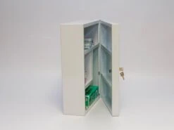 Culinorm Medicijnkast Van Staal Met Slot - 35cm X 45 Cm X 15 Cm - Wit -Merkloos Verkoop 1200x898 2