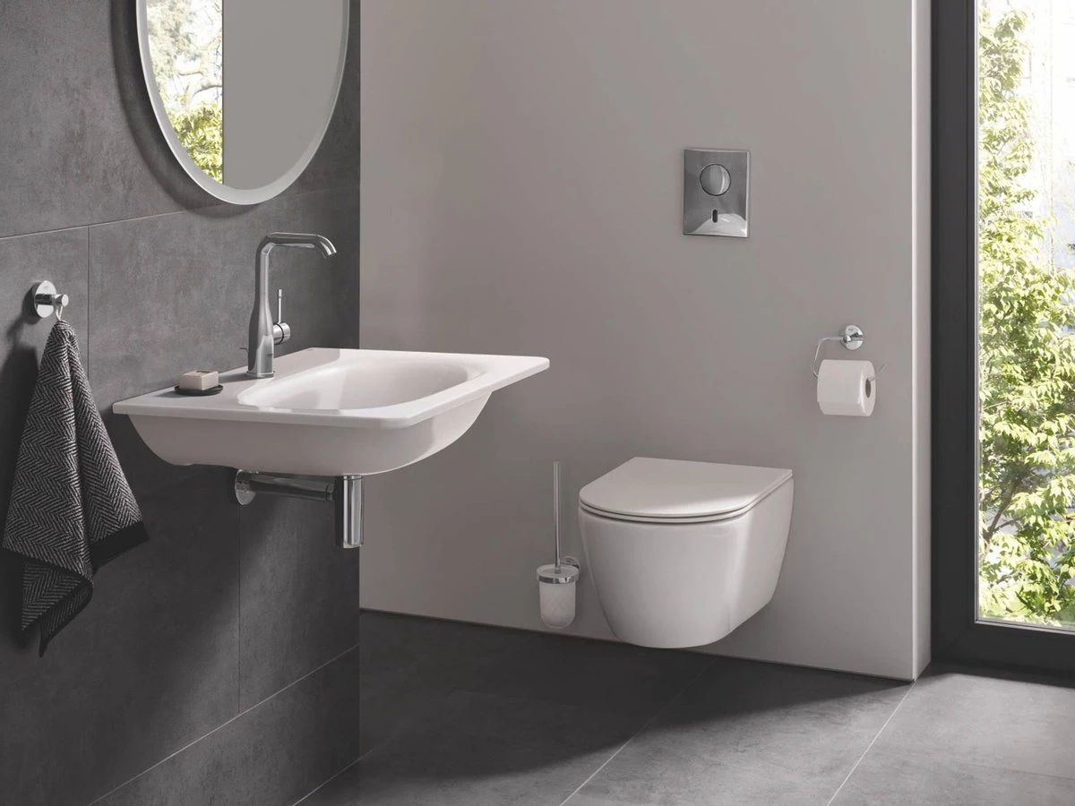 GROHE Essentials Toiletborstelset (wandmodel) - Chroom 5 GROHE Essentials Toiletborstelset (wandmodel) - Chroom - Afbeelding 5