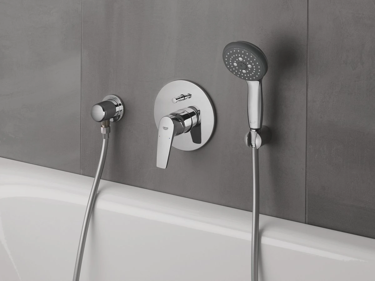 GROHE QuickFix Vitalio Start 100 Douchekop - 3 Straalsoorten - Ø 10 Cm - EcoJoy - 26031000 4 GROHE QuickFix Vitalio Start 100 Douchekop - 3 Straalsoorten - Ø 10 Cm - EcoJoy - 26031000 - Afbeelding 4