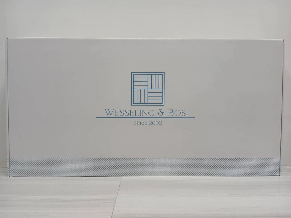 Wesseling & Bos Doucheset - Regendouche Mat Goud Geborsteld - Doucheset Met Thermostaatkraan - Atlanta 3 Wesseling & Bos Doucheset - Regendouche Mat Goud Geborsteld - Doucheset Met Thermostaatkraan - Atlanta - Afbeelding 3