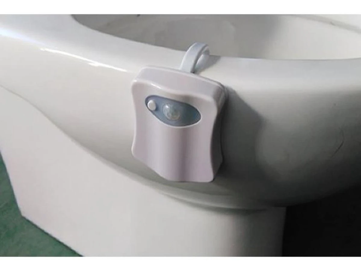 2 Stuks Toiletpotverlichting-automatisch-led-licht-toilet-bril-verlichting-voor-wc-in-8-stelbare-kleuren-wc-lamp-nachtlamp-bewegingssensor-toiletpot, Wit , Merk I12Cover 4 2 Stuks Toiletpotverlichting-automatisch-led-licht-toilet-bril-verlichting-voor-wc-in-8-stelbare-kleuren-wc-lamp-nachtlamp-bewegingssensor-toiletpot, Wit , Merk I12Cover - Afbeelding 4