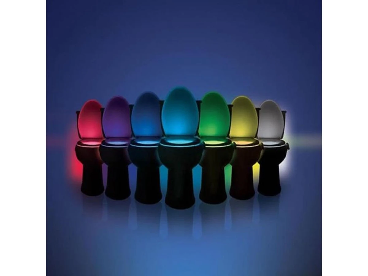 2 Stuks Toiletpotverlichting-automatisch-led-licht-toilet-bril-verlichting-voor-wc-in-8-stelbare-kleuren-wc-lamp-nachtlamp-bewegingssensor-toiletpot, Wit , Merk I12Cover 5 2 Stuks Toiletpotverlichting-automatisch-led-licht-toilet-bril-verlichting-voor-wc-in-8-stelbare-kleuren-wc-lamp-nachtlamp-bewegingssensor-toiletpot, Wit , Merk I12Cover - Afbeelding 5