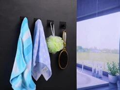 Handdoekhaakjes - Badkamer Zelfklevend – 4 Stuks – RVS - Zwart 13 Handdoekhaakjes - Badkamer Zelfklevend – 4 Stuks – RVS - Zwart -Merkloos Verkoop 1200x902 1