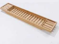 Merkloos Decopatent® Badrekje Voor Over Bad - 70 Cm - Bamboe Hout - Badrek - Badplank - Badbrug - Basic Bad Tafeltje Voor In Bad - Naturel -Merkloos Verkoop 1200x905 5