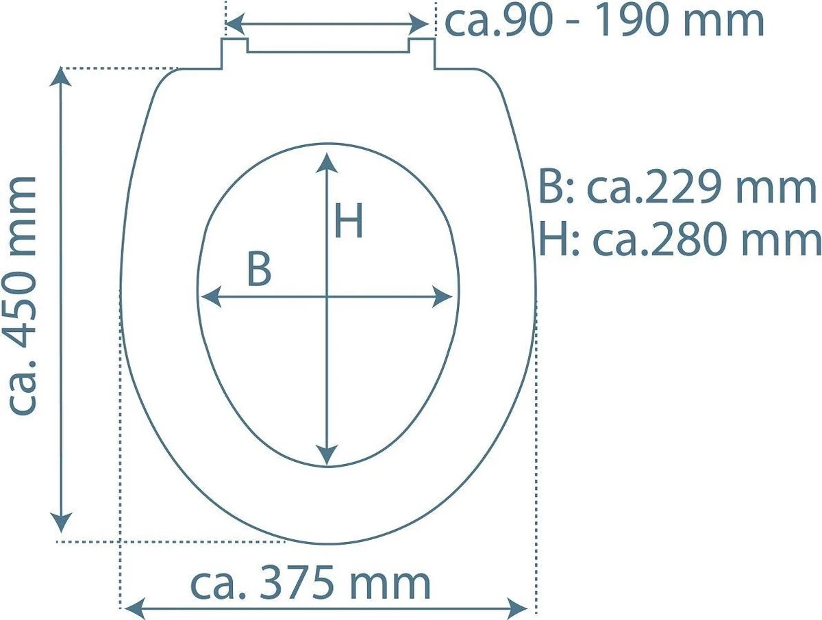 SCHÜTTE WC-Bril 82392 GREY HEXAGONS - Duroplast - Soft Close - Afklikbaar - RVS-Scharnieren - Decor - 3-zijdige Print 7 SCHÜTTE WC-Bril 82392 GREY HEXAGONS - Duroplast - Soft Close - Afklikbaar - RVS-Scharnieren - Decor - 3-zijdige Print - Afbeelding 7