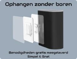 Luxe WC Borstel Met Houder - Flexibele WC Borstel Van Siliconen - Inclusief Montagesysteem - Staand Of Hangend - Toiletborstel 7 Luxe WC Borstel Met Houder - Flexibele WC Borstel Van Siliconen - Inclusief Montagesysteem - Staand Of Hangend - Toiletborstel -Merkloos Verkoop 1200x916 2