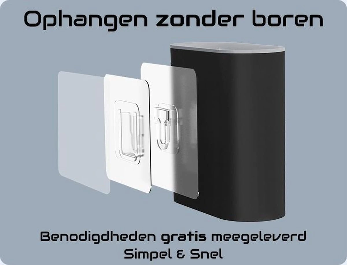 Luxe WC Borstel Met Houder - Flexibele WC Borstel Van Siliconen - Inclusief Montagesysteem - Staand Of Hangend - Toiletborstel 3 Luxe WC Borstel Met Houder - Flexibele WC Borstel Van Siliconen - Inclusief Montagesysteem - Staand Of Hangend - Toiletborstel - Afbeelding 3