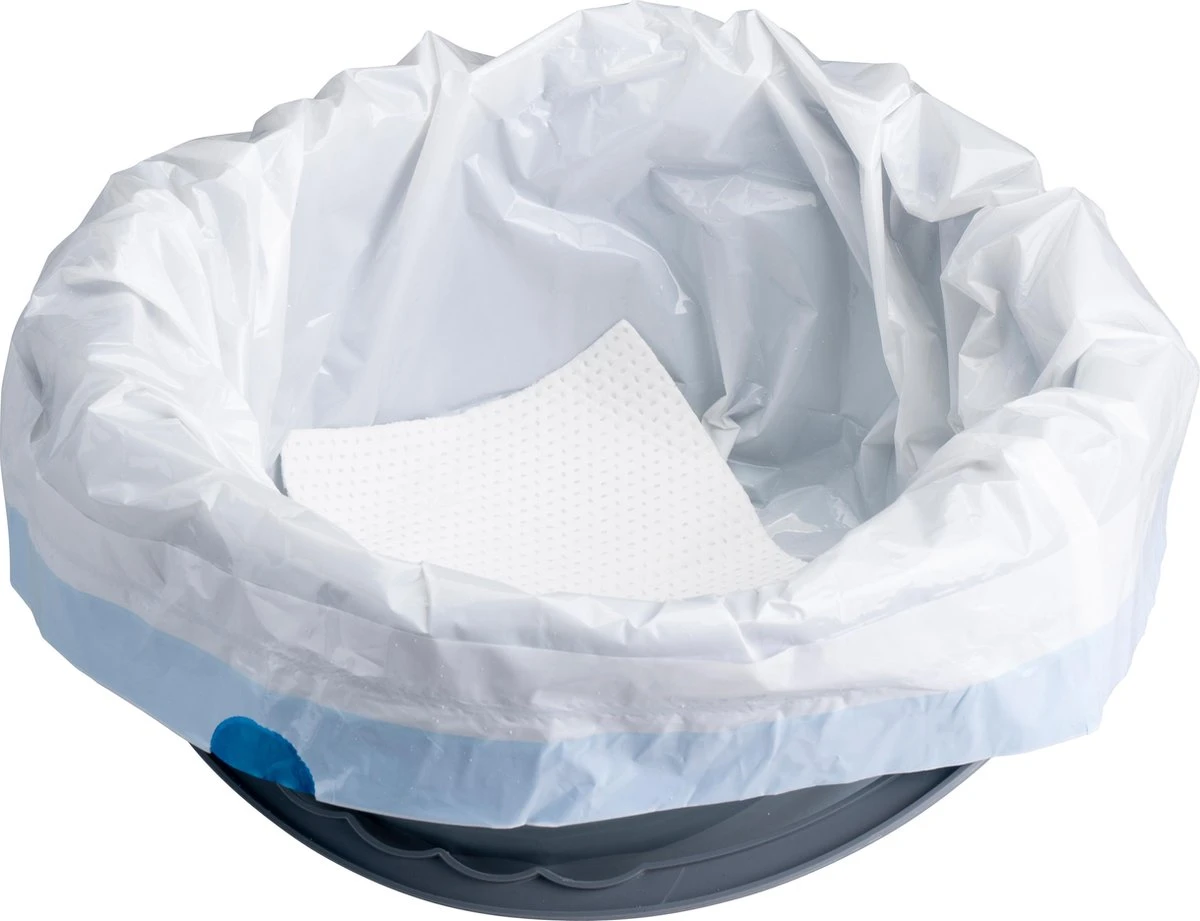 Merkloos Toiletemmer Zakken (20 Stuks) - Toiletemmerzakken - Toiletemmer Opvangzakken - Toiletstoel / Postoel Zakken. Incontinentie - Camping Toilet 2 Merkloos Toiletemmer Zakken (20 Stuks) - Toiletemmerzakken - Toiletemmer Opvangzakken - Toiletstoel / Postoel Zakken. Incontinentie - Camping Toilet - Afbeelding 2