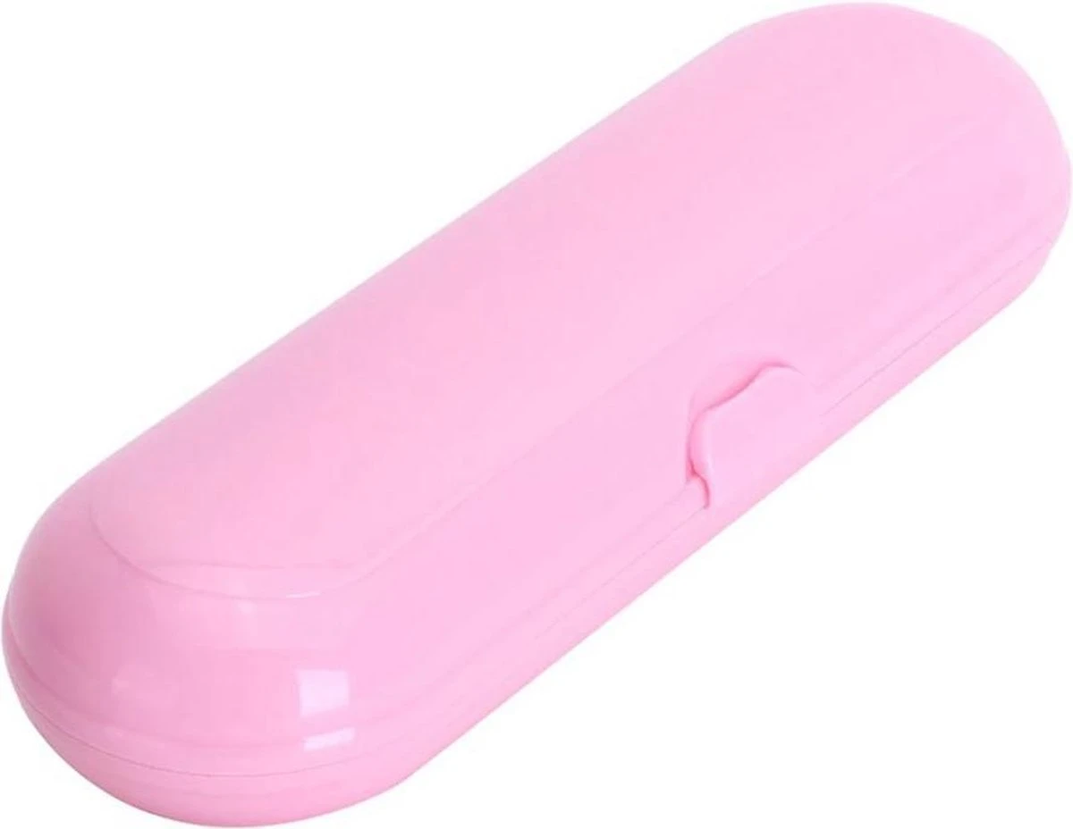 Elektrische Tandenborstel Opbergdoos Universeel - Reis Etui - Bescherm Koker - Roze - 1 Stuks 2 Elektrische Tandenborstel Opbergdoos Universeel - Reis Etui - Bescherm Koker - Roze - 1 Stuks - Afbeelding 2