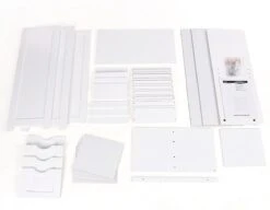 Badkamerkast, Ladekast Met 4 Schuifladen En 1 Deur, Wit, 55 X 81 X 30 Cm -Wastafelonderkast - Badkamermeubel 14 Badkamerkast, Ladekast Met 4 Schuifladen En 1 Deur, Wit, 55 X 81 X 30 Cm -Wastafelonderkast - Badkamermeubel -Merkloos Verkoop 1200x932 2