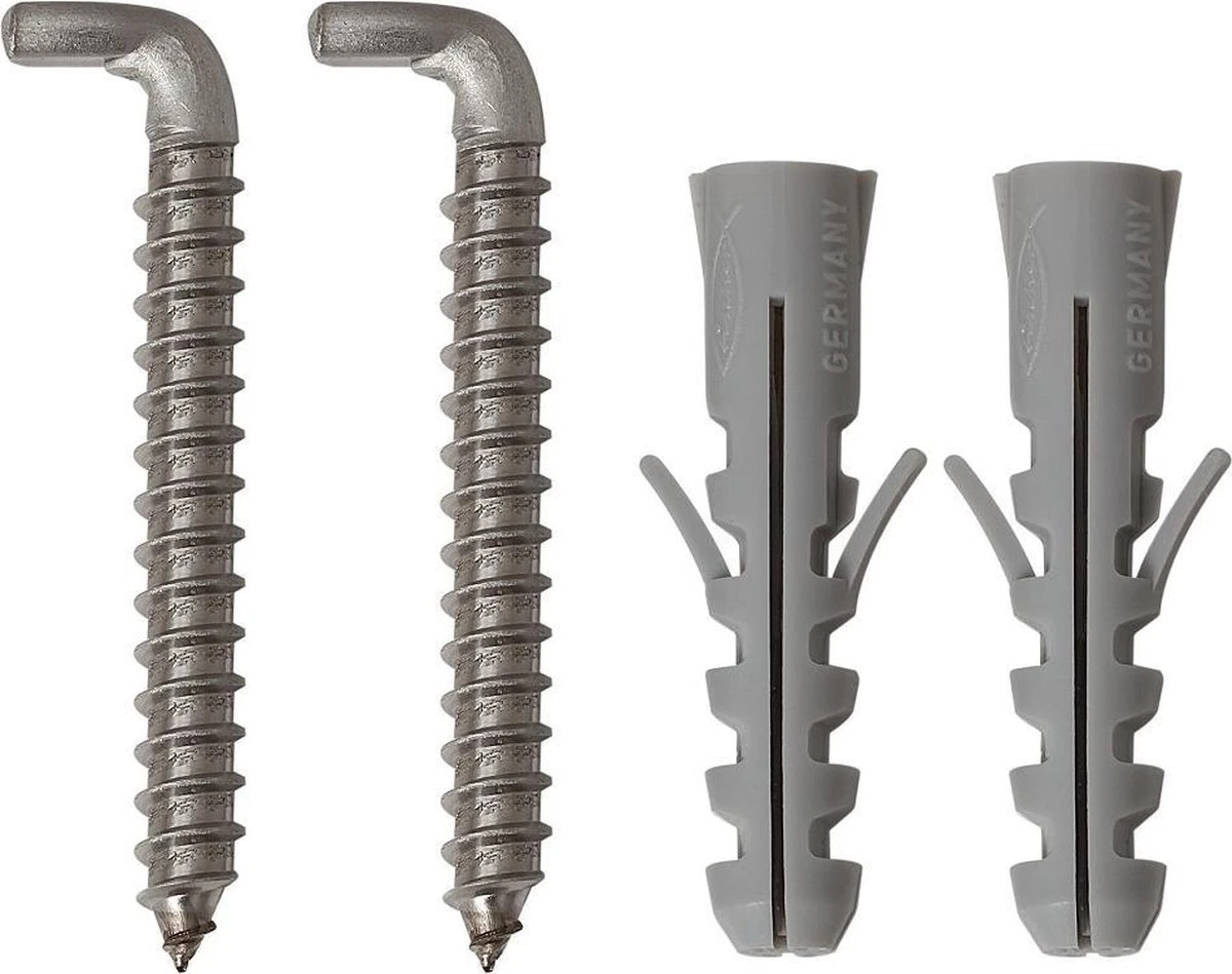 Sealskin Brix - Wandkubus Wandelement Wandrek - 12x24x24 Cm - Metaal - Zwart 2 Sealskin Brix - Wandkubus Wandelement Wandrek - 12x24x24 Cm - Metaal - Zwart - Afbeelding 2