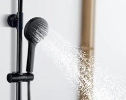 LOMAZOO Regendouche Met Thermostaatkraan - Doucheset Zwart - Regendoucheset - Zwart [COOPER] -Merkloos Verkoop 1200x958 1