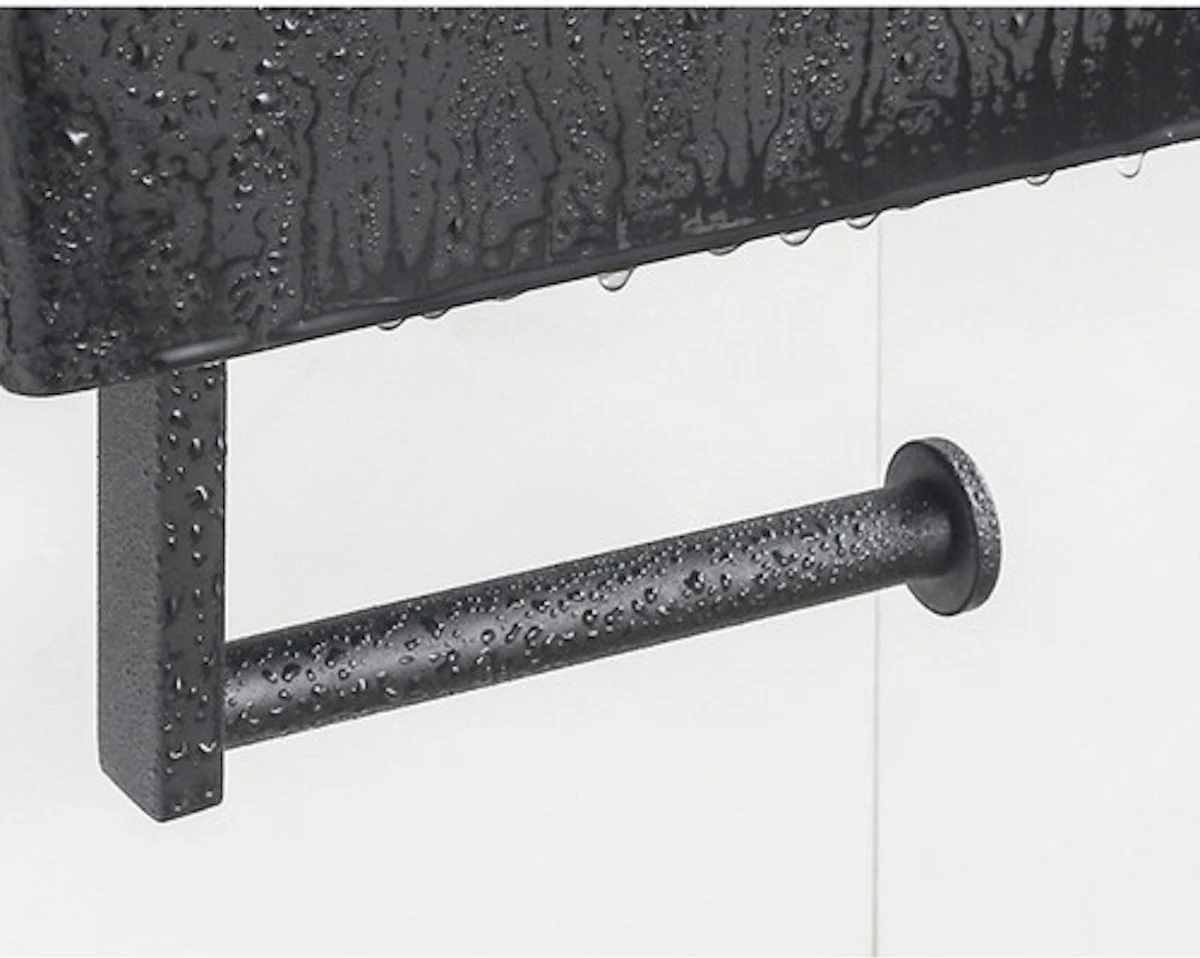 Merkloos Luxe Toiletrolhouder PRO 20.5 X 14.5 X 12 Cm- Planchet Opbergruimte - Plankje & Bakje- WC Rolhouder - Zelfklevend Of Borend - RVS - Waterbestendig 7 Merkloos Luxe Toiletrolhouder PRO 20.5 X 14.5 X 12 Cm- Planchet Opbergruimte - Plankje & Bakje- WC Rolhouder - Zelfklevend Of Borend - RVS - Waterbestendig - Afbeelding 7