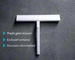 Douchewisser Wit Met Magneetstrip - Badkamer Accessoires - Raamwisser - Trekker Douche - Silicone - 21cm X 20cm 11 Douchewisser Wit Met Magneetstrip - Badkamer Accessoires - Raamwisser - Trekker Douche - Silicone - 21cm X 20cm -Merkloos Verkoop 1200x959