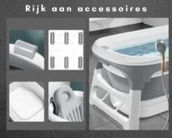 Livista® - Opvouwbaar Bad - Stoombad Grijs - Zitbad - Inklapbaar - Bath Bucket - 152 CM LANG - XL - Incl. Rugkussen, Stoommachine En Bad Accessoires 13 Livista® - Opvouwbaar Bad - Stoombad Grijs - Zitbad - Inklapbaar - Bath Bucket - 152 CM LANG - XL - Incl. Rugkussen, Stoommachine En Bad Accessoires -Merkloos Verkoop 1200x960 18