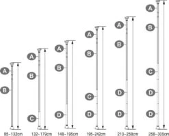 Hoppa! Telescopisch Doucherek Zonder Boren / Uitschuifbaar Douche Rek Van 85-305 Cm - Badopbergrek - Wit 12 Hoppa! Telescopisch Doucherek Zonder Boren / Uitschuifbaar Douche Rek Van 85-305 Cm - Badopbergrek - Wit -Merkloos Verkoop 1200x965 1