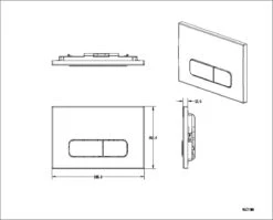 Bedieningsplaat StarBlueDisc Mocha 35 TBV Geberit UP100 UP320 UP300 UP700 UP720 Mat Zwart 13 Bedieningsplaat StarBlueDisc Mocha 35 TBV Geberit UP100 UP320 UP300 UP700 UP720 Mat Zwart -Merkloos Verkoop 1200x966 6