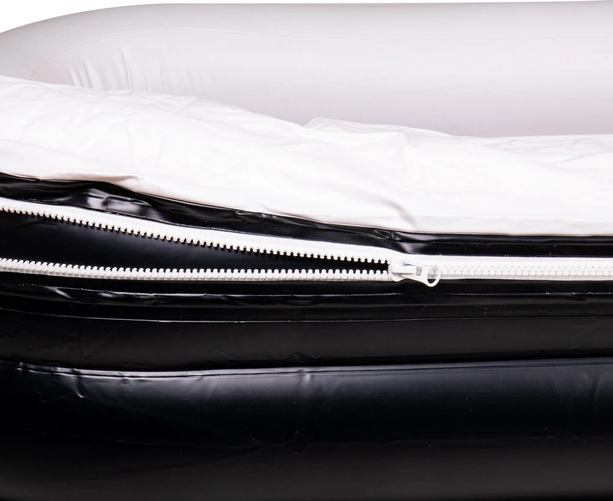 FlowMotion Opblaasbaar Ligbad Met Afdekhoes - Inclusief Pomp En Opbergtas - Ligbad - Zitbad - Zwembad - Opblaasbare Badkuip - Opblaas Bad - Bathtub - Jacuzzi - Opvouwbaar Bad - Badkuip 9 FlowMotion Opblaasbaar Ligbad Met Afdekhoes - Inclusief Pomp En Opbergtas - Ligbad - Zitbad - Zwembad - Opblaasbare Badkuip - Opblaas Bad - Bathtub - Jacuzzi - Opvouwbaar Bad - Badkuip - Afbeelding 9