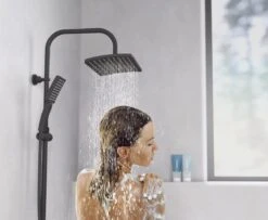 SCHÜTTE Mallorca Douchesysteem - Regendouche - 95 Cm Stang - Wandhouder In Hoogte Verstelbaar - Mat Zwart 13 SCHÜTTE Mallorca Douchesysteem - Regendouche - 95 Cm Stang - Wandhouder In Hoogte Verstelbaar - Mat Zwart -Merkloos Verkoop 1200x988 2